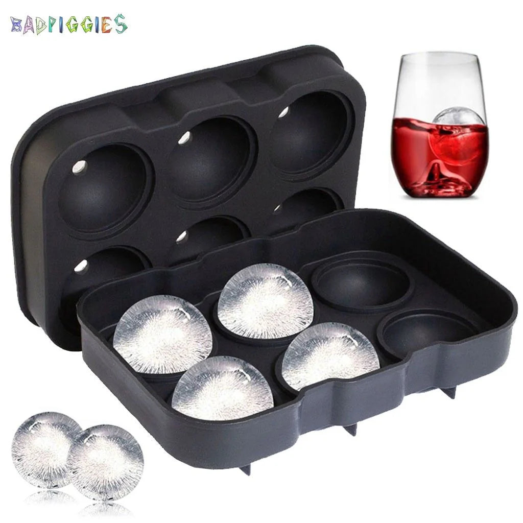 Silicone Ice ball Tray with Lid