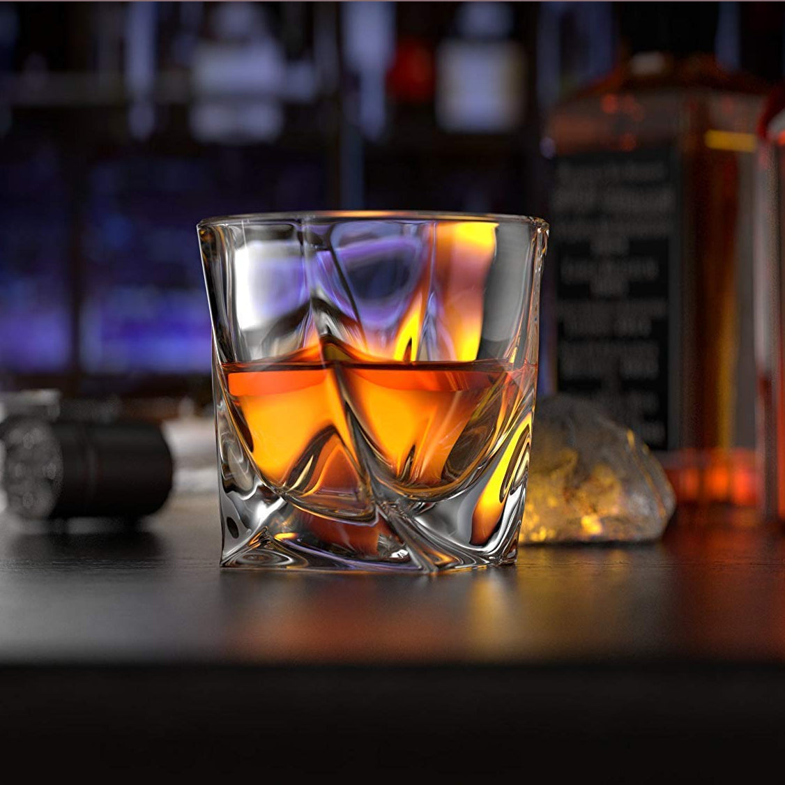 Twist Whiskey Glasses set of 6