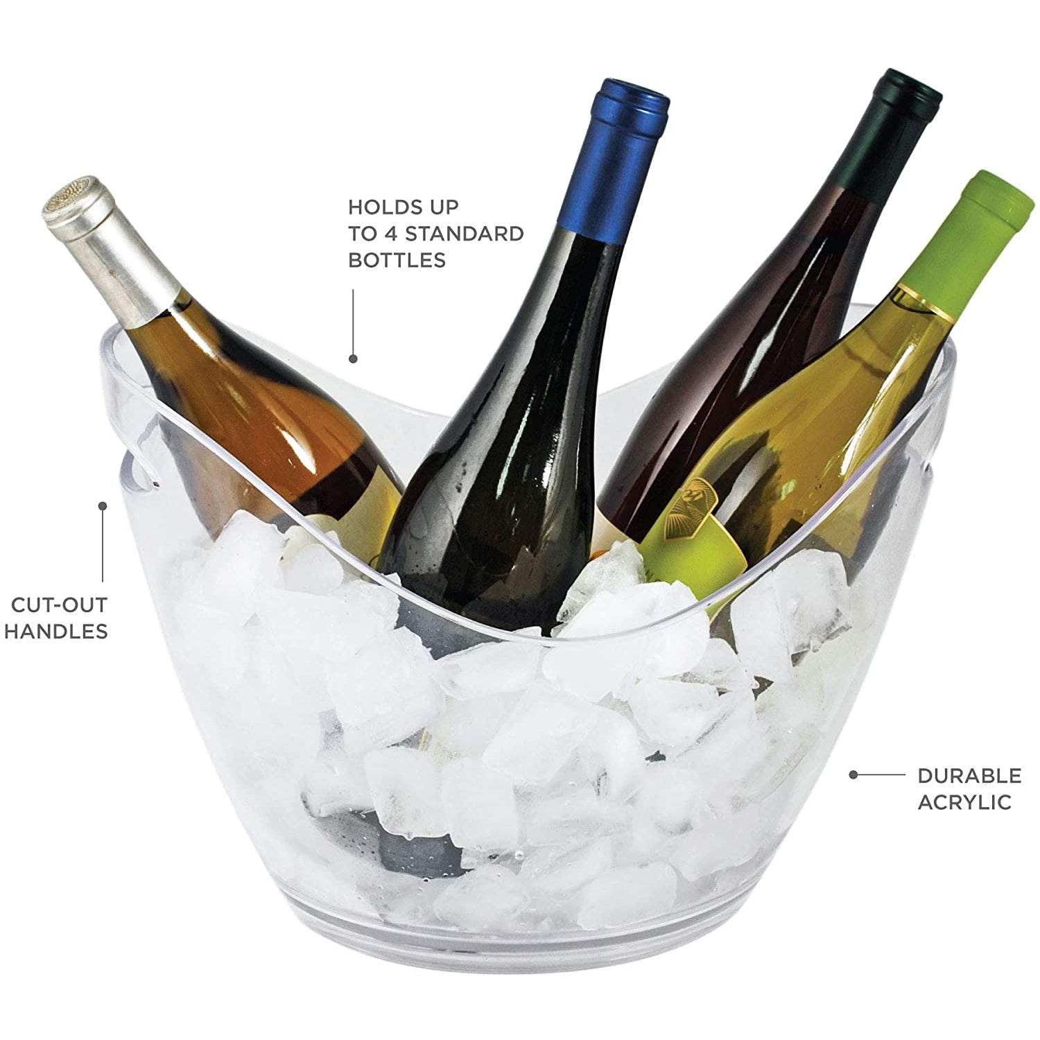 Acrylic Beer & Wine Ice Bucket