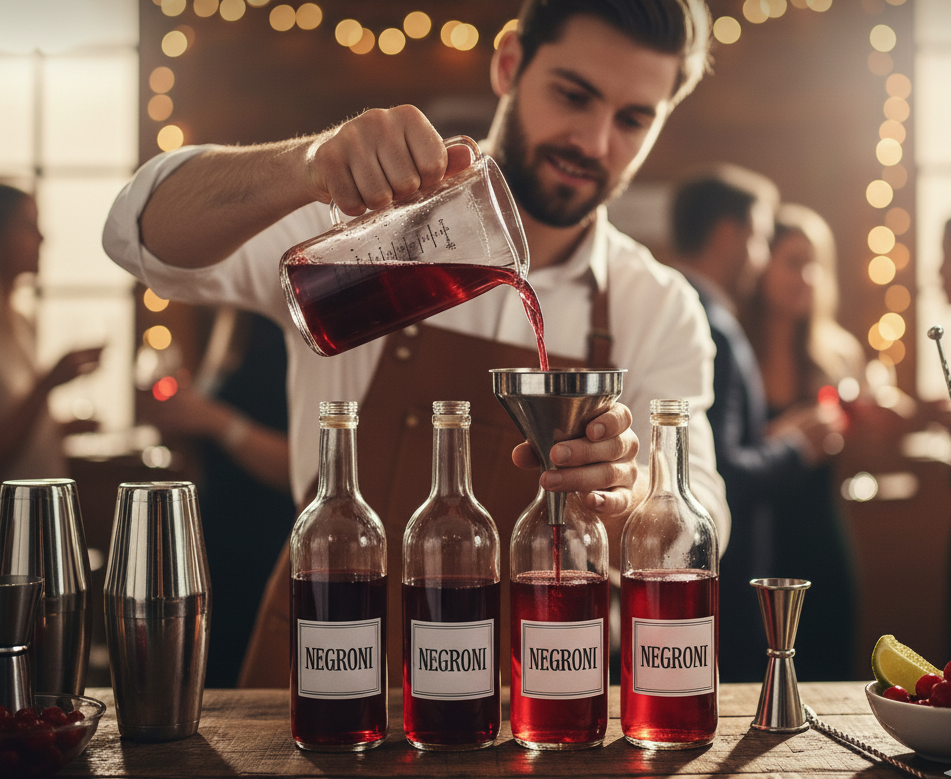 Batching for a Crowd: Pre-Mixing Cocktails Like a Pro for Your Next Party