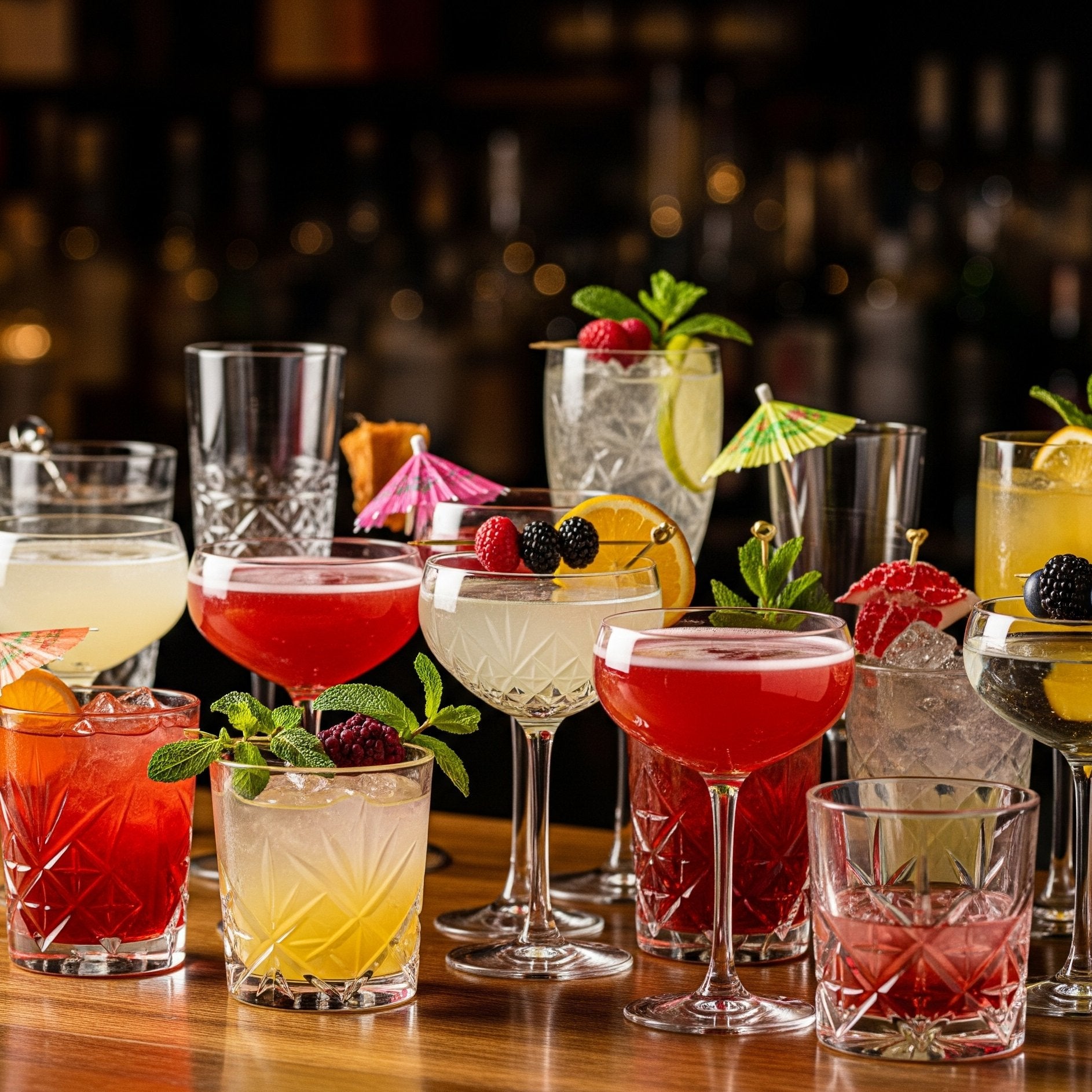 Cocktail & Mocktail Glasses