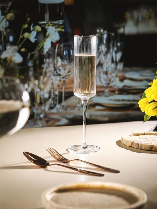Champagne Wine Glasses – 210 ml (Set of 4)