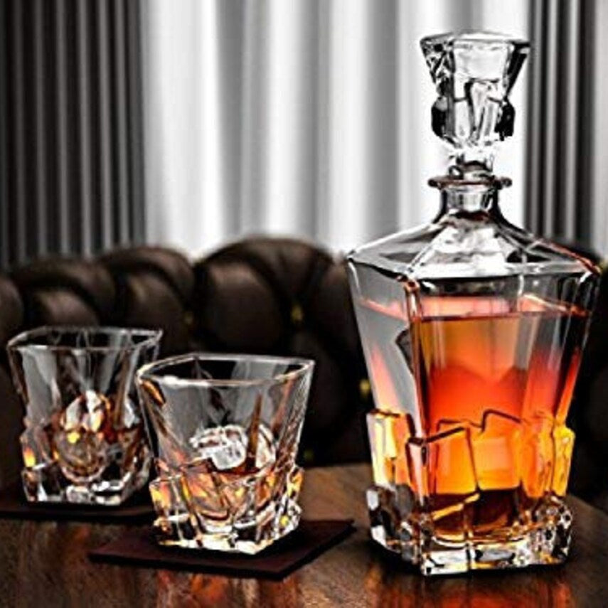 Brick-Style Whiskey Decanter