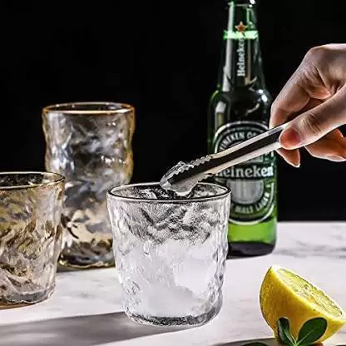 Frosted Whiskey Glass set of 6