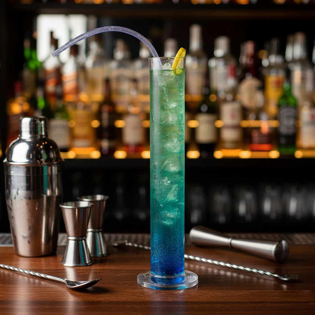 LIIT Glass with Reusable Straw - 500 ml (1 piece)
