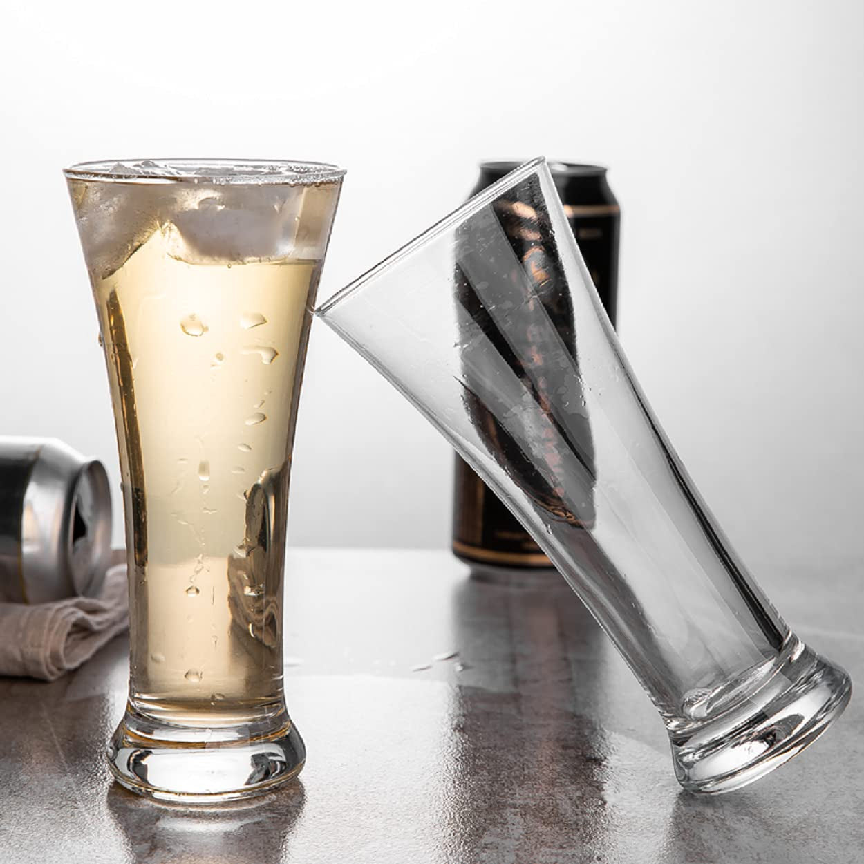 Pilsner Beer Glass set of 6, 350 ml