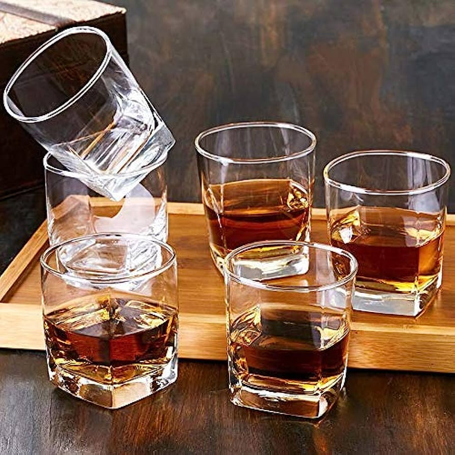 Plaza Whiskey Glasses – Set of 6