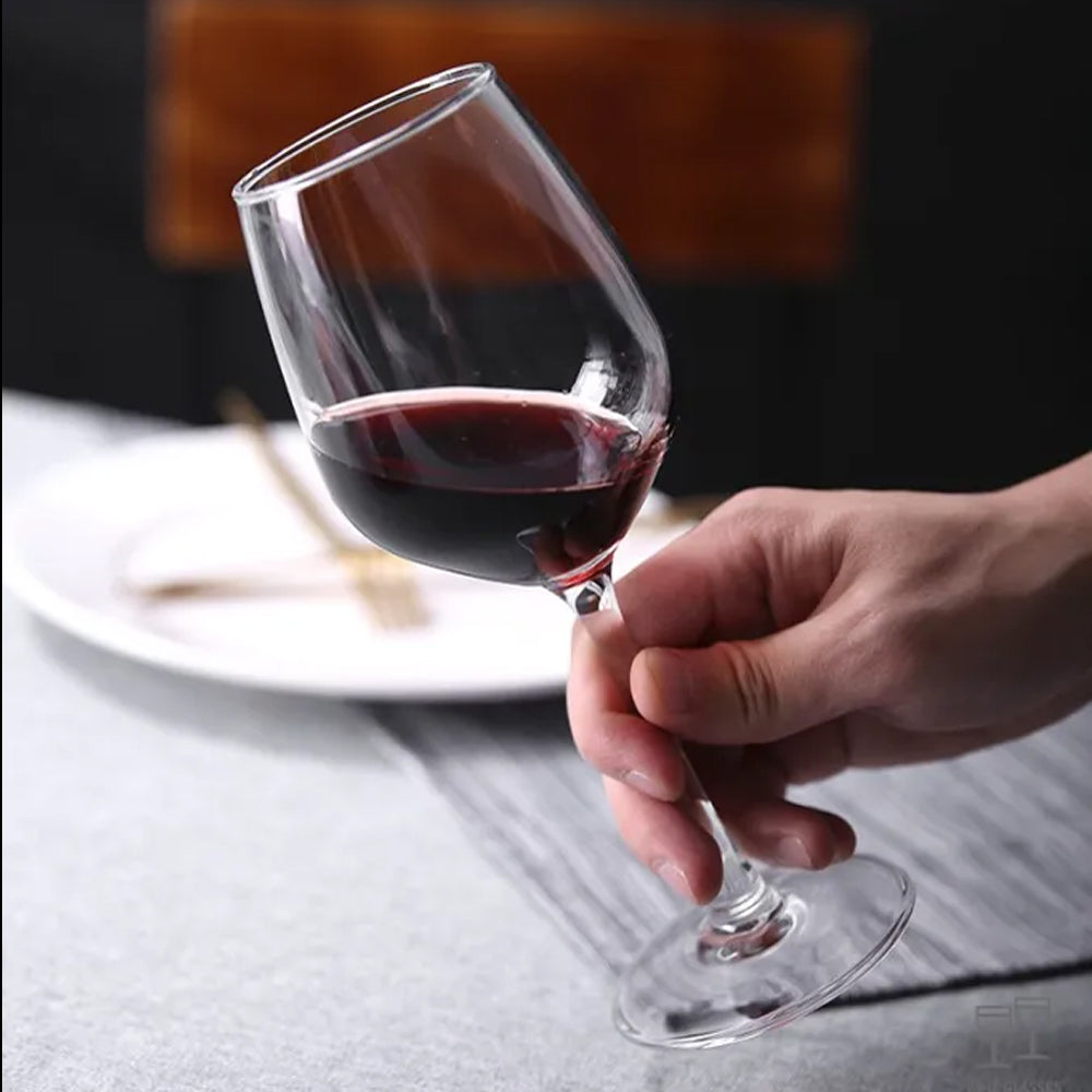 Classic Elegant Wine Glass Set of 6, 360ml