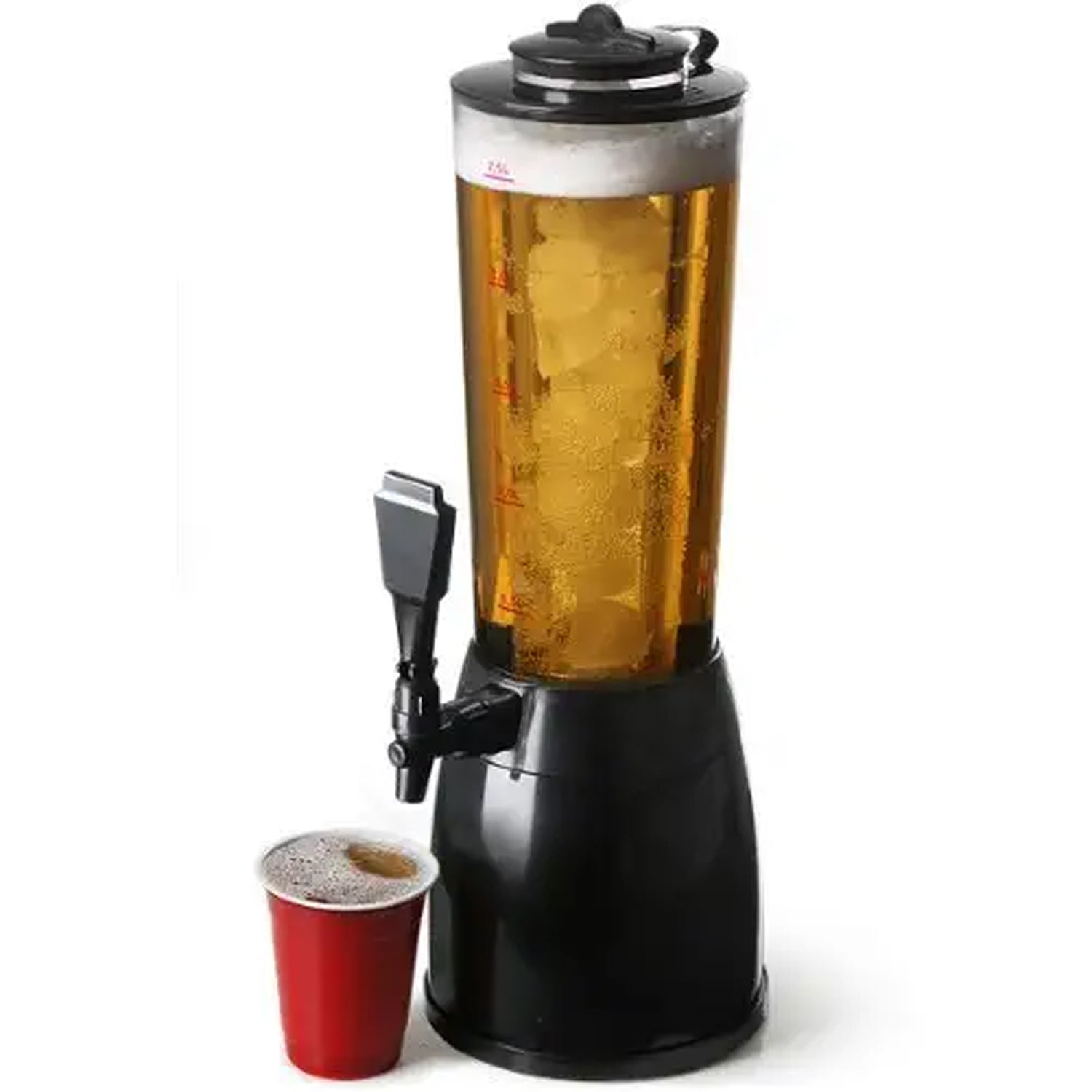 Premium Beer Tower Drink Dispenser, 2.5L