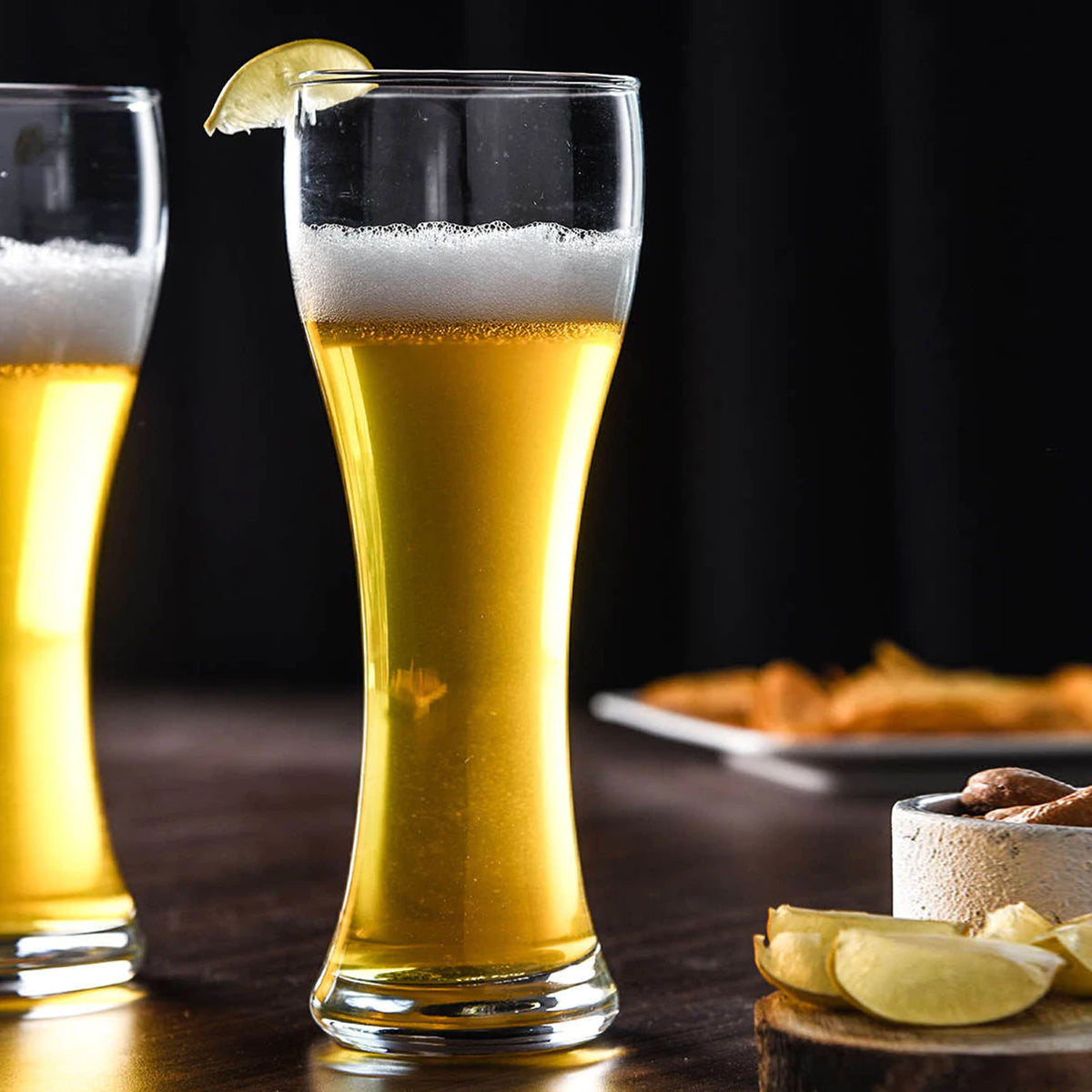 Curvy Beer Glass set of 6