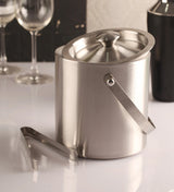 Stainless Steel Ice Bucket with Tong – 1500ml (1 piece)