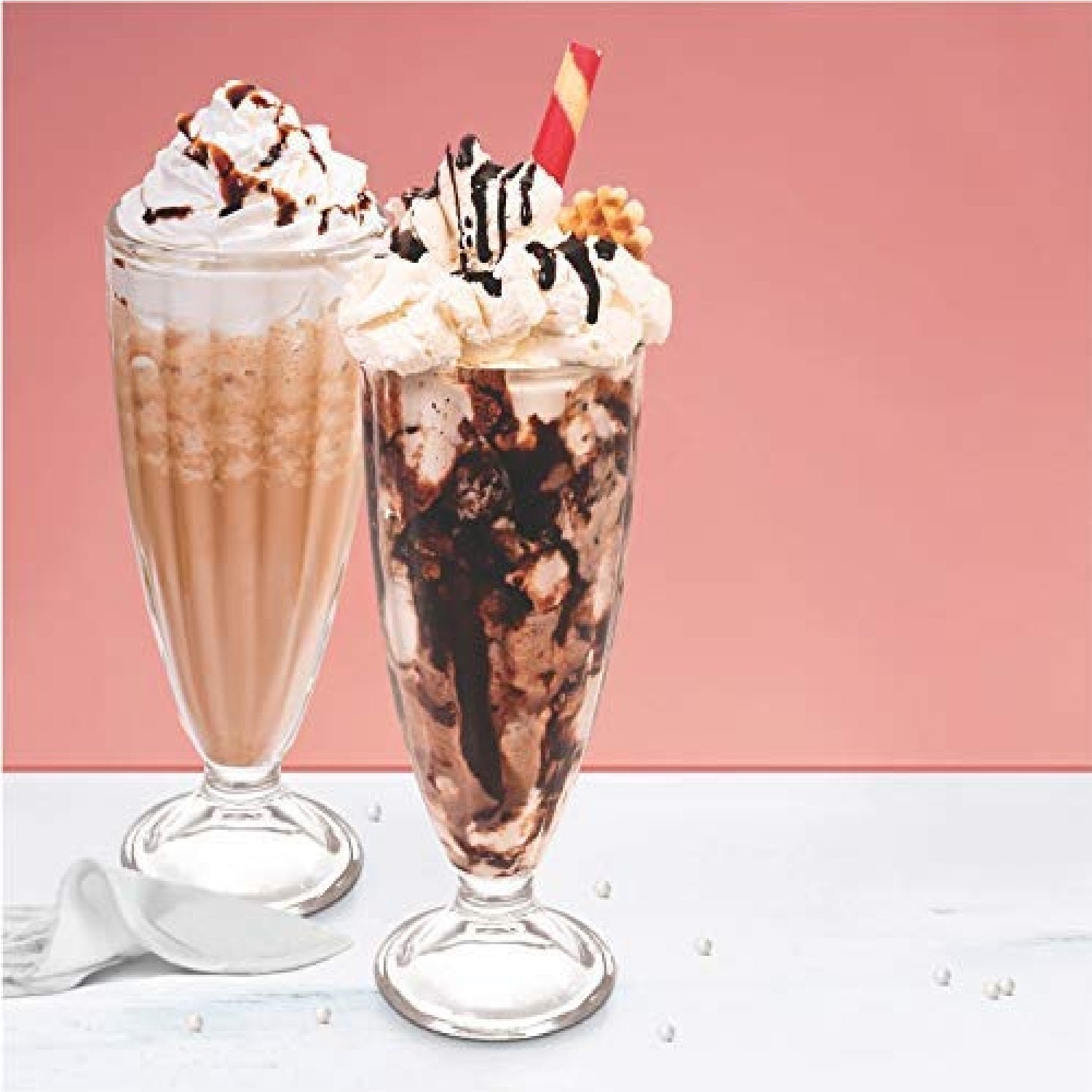HV Classic Milkshake Glasses set of 6