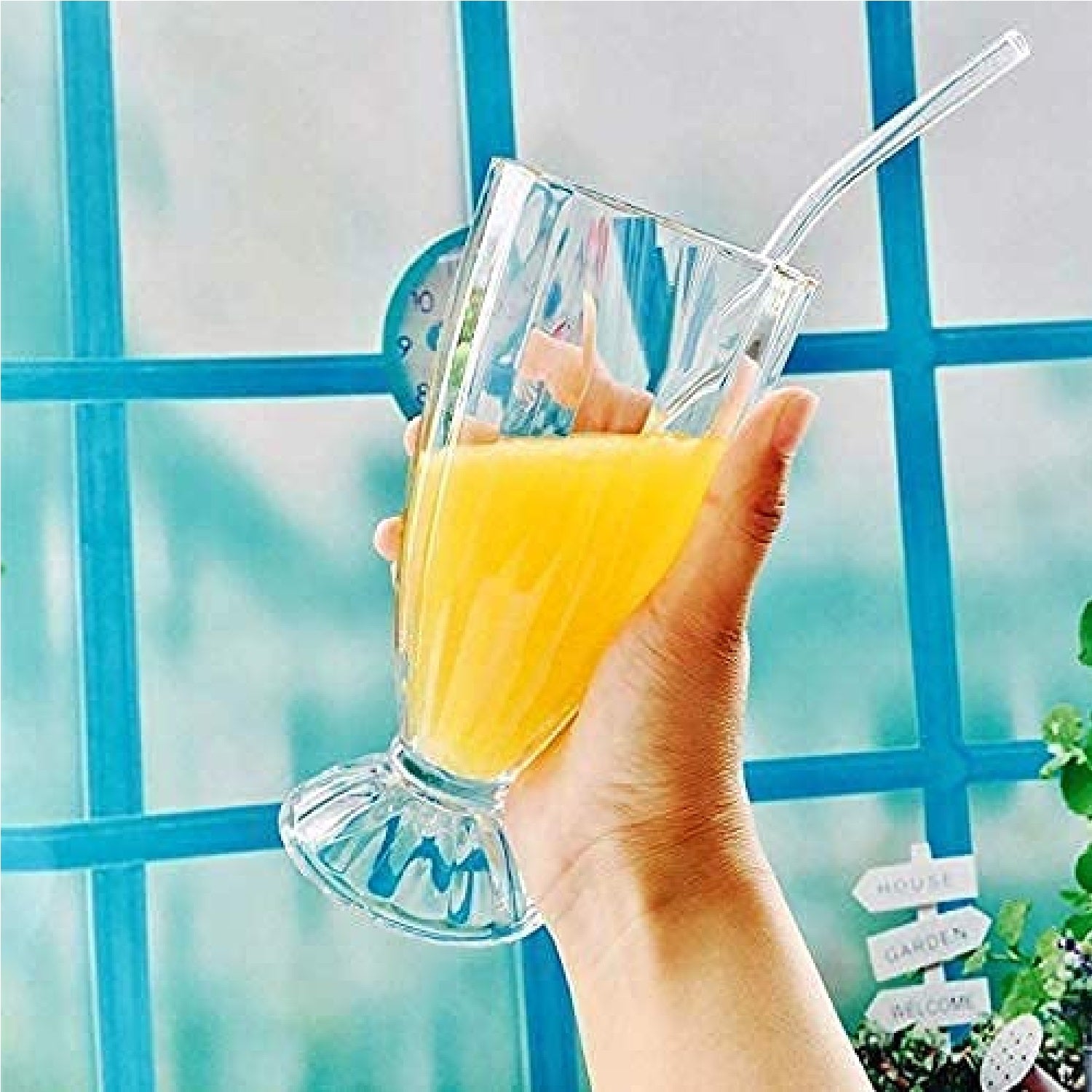 HV Classic Milkshake Glasses set of 6